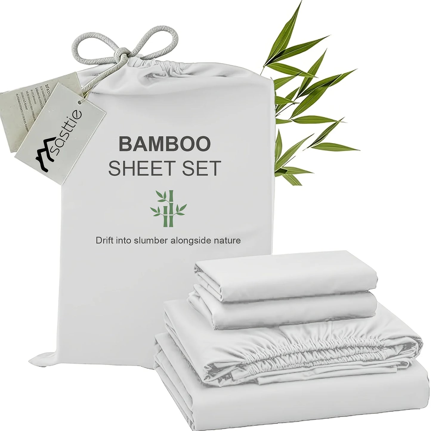 Luxury Cooling Bamboo Sheet Set | Ultra Soft Deep Pocket Bedding for Hot Sleepers