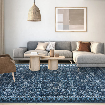 Beautiful Machine Washable Living Room Rug