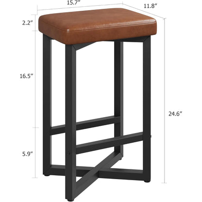 Modern Counter Height Bar Stool Set