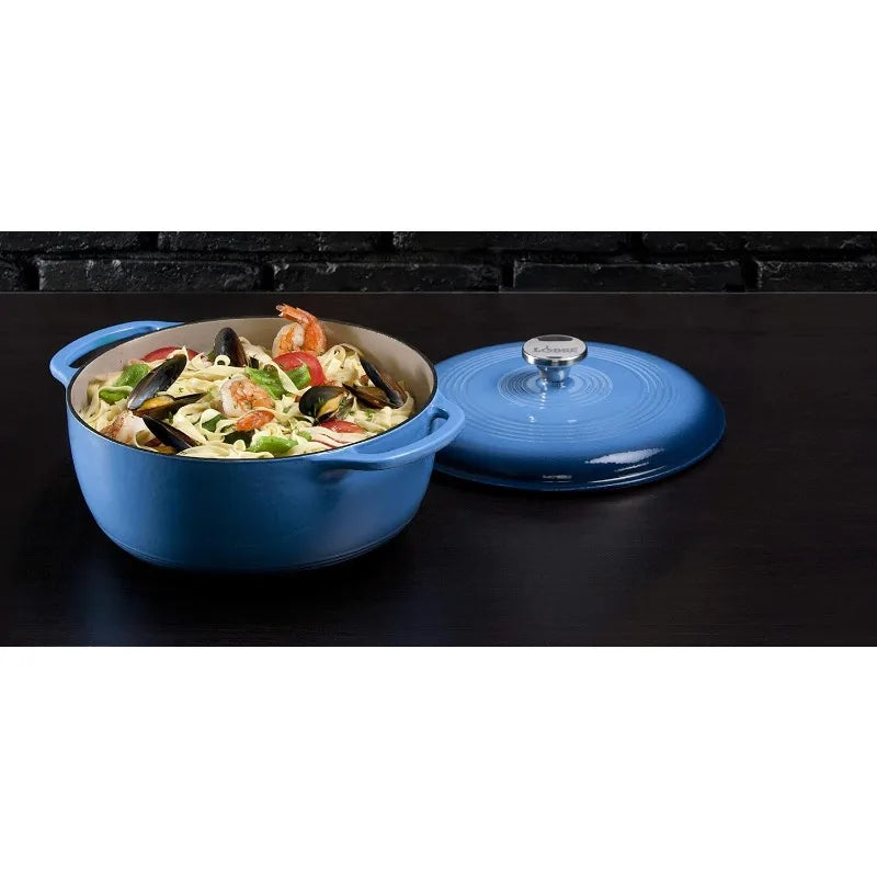 6-Quart Enameled Cast Iron Dutch Oven