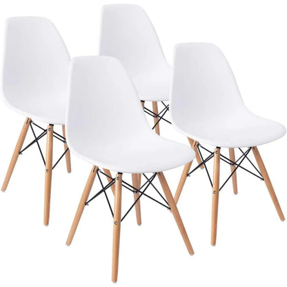 Mid-Century Modern Dining Chair Set