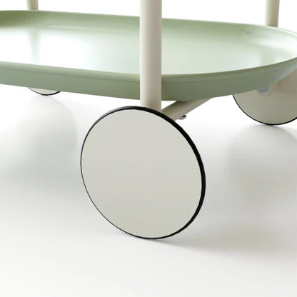 Cute Retro Green Trolley for Kitchen Decor or Storage