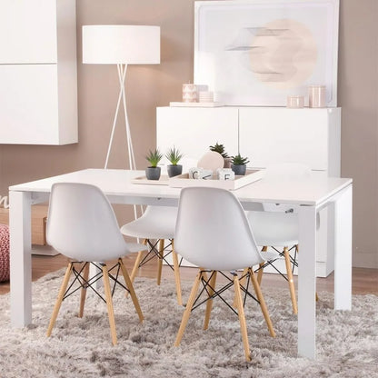 Mid-Century Modern Dining Chair Set