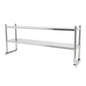Heavy-Duty 2-Tier Stainless Steel Storage Shelving