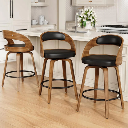 Modern Swivel Counter Height Bar Stools