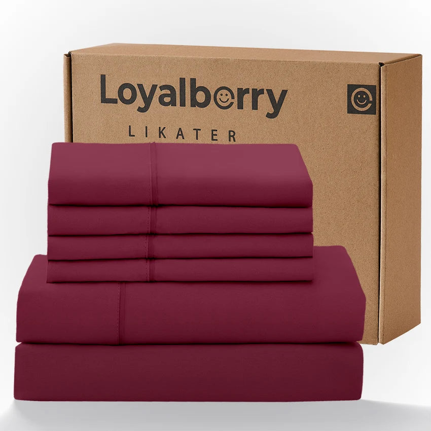 Cool & Soft 4-Piece Microfiber Sheet Set | Deep Pocket Bed Sheets Up to 18"